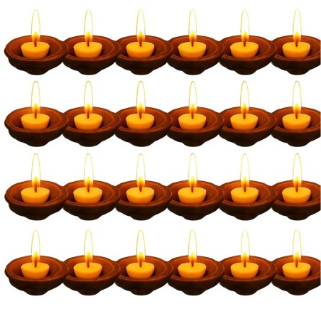 Buy Cow Dung Diyas Online – Eco-Friendly Lamps for Puja & Diwali